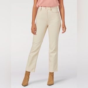 Wrangler Wild West 603 High Rise Straight Earthwash Natural W28 L28